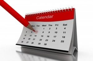 shopping calendar