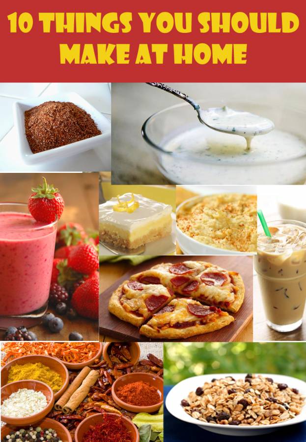 10 Things You Should Be Cooking From Scratch