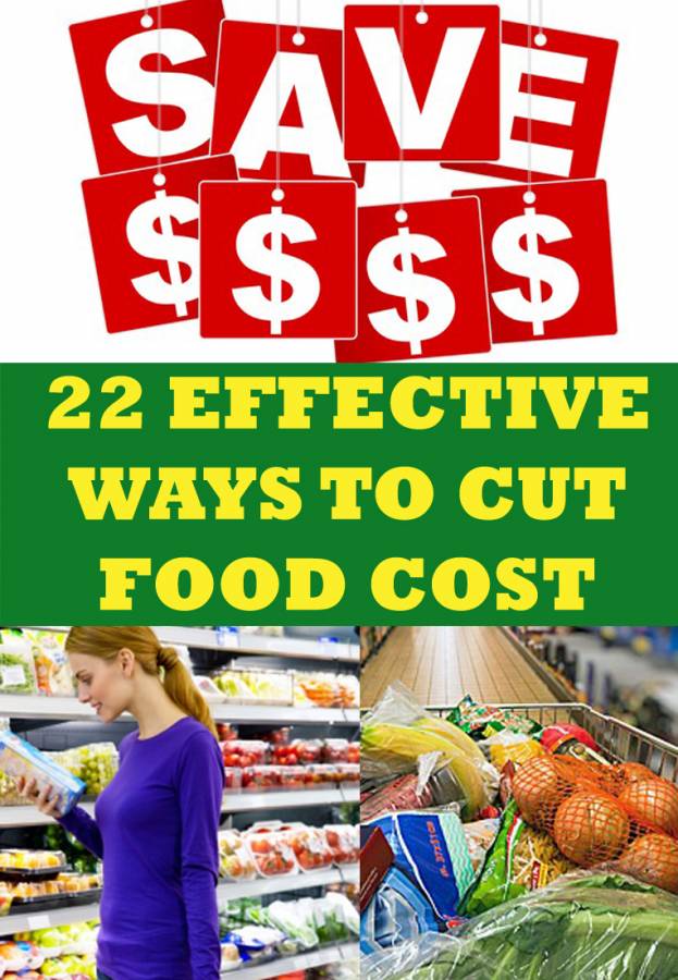 22 Ways to Cut Food Costs