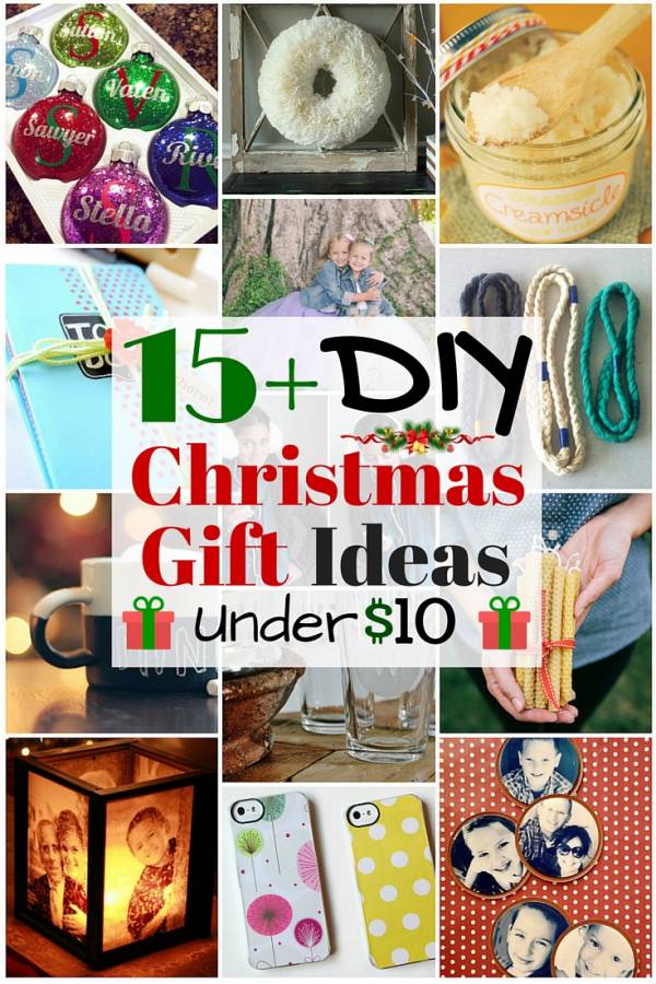 15+ DIY Christmas Gift Ideas under $10 - The Budget Diet