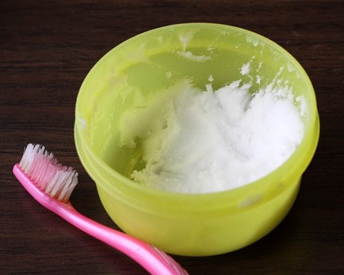 DIY teeth whitening