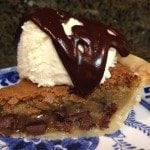 chocolate chip pie recipe