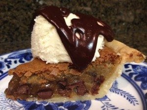 chocolate chip pie recipe