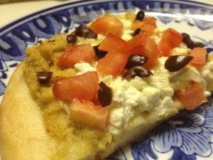 mediterranean pizza recipe