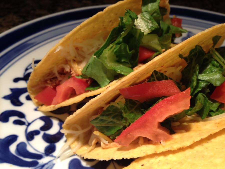 crock pot shredded chicken taco