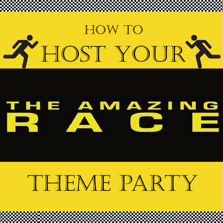 An Amazing Race-themed party is a fun way to celebrate your kid's birthday party.