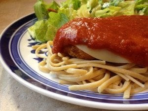 recipe using frozen breaded chicken breast