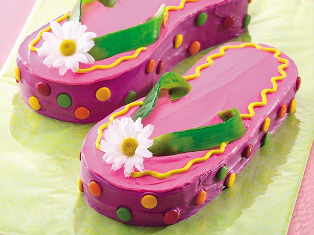 easy flip flop cake