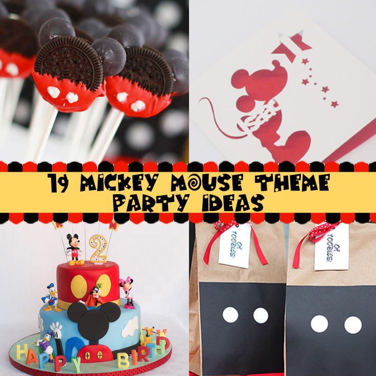 Wonderbaarlijk Mickey Mouse Theme Party on a Budget ZI-33