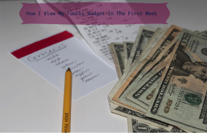 planning a family budget