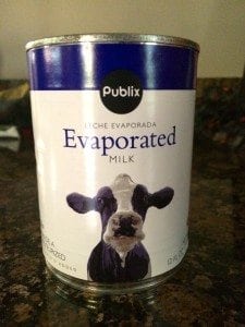 homemade evaporarted milk