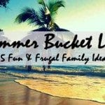 family summer bucket list