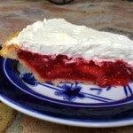 fresh strawberry pie