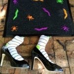 easy homemade halloween doormat