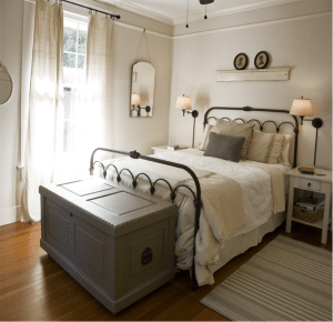 inexpensive ways to spruce up a guest room for the holidays