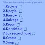 the anti shopping list