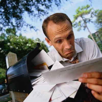 Man Confused About Mail