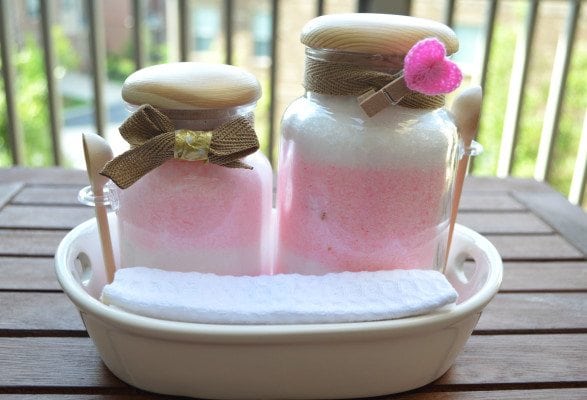 handmade bath salts