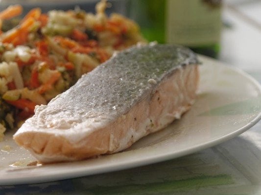 Salmon Natural Food