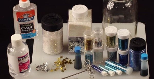 glitter jar