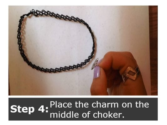 Diy choker necklace