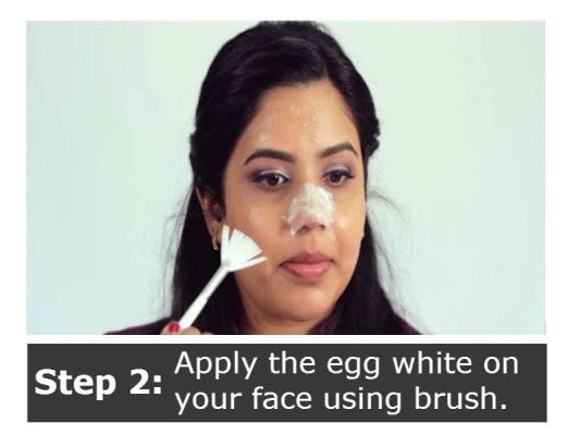 Diy egg facial mask