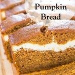This is the best Pumpkin Bread! Once you try it, you'll never go back to plain pumpkin bread again! It looks fancy, but it's easy...I promise!