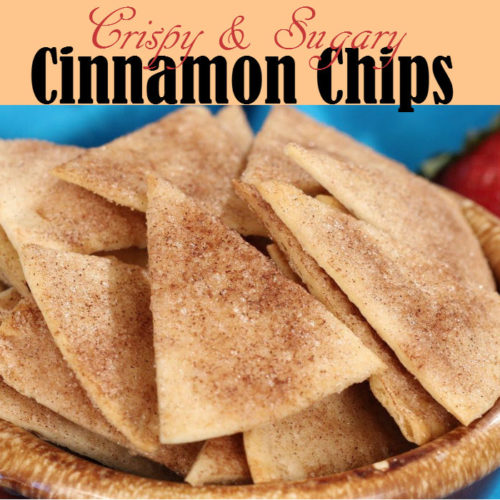 Enticing and Heavenly Cinnamon Chips The Budget Diet