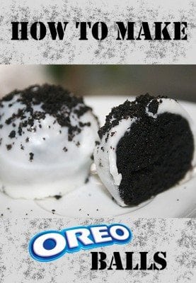 An easy, 4-ingredient, no-bake recipe. Make Oreo Balls ahead of time, and you'll have a sweet treat on hand!