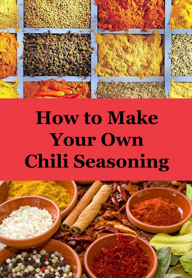 Make your own chili seasoning, and then cook up a batch of chili for your Super Bowl Party!