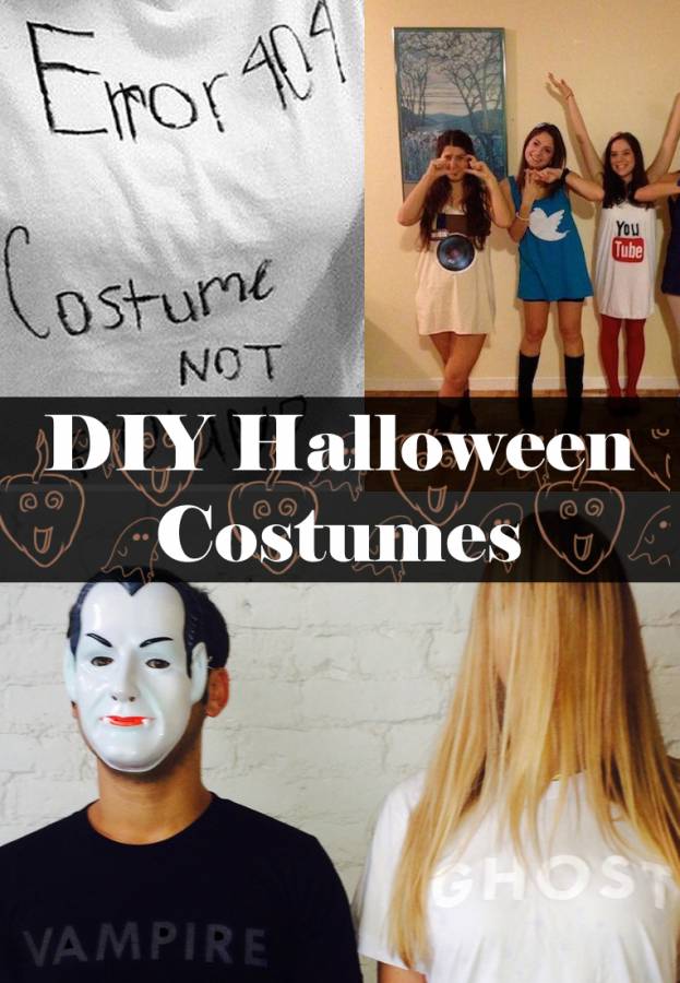You need a costume, and you refuse to shell out $30+ dollars for something that will be worn for a few hours. Halloween costumes made with t-shirts are quick, clever, last-minute homemade Halloween costumes.