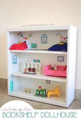 Bookshelf Dollhouse