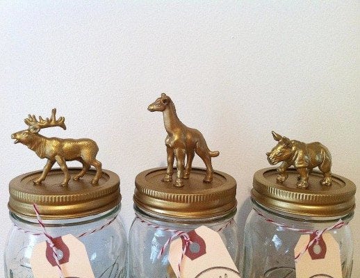 animal jar tops
