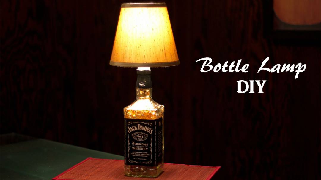How To Make Bottle Lamp A Good Looking Home Decor The Budget T