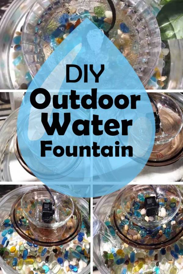 diy water fountain