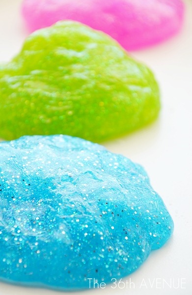 glitter slime