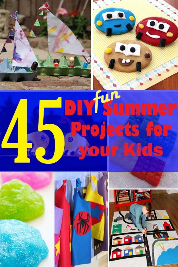 45 Diy Fun Summer Projects To Do With Your Kids The Budget Diet - Diy Projects To Do When You Are Bored