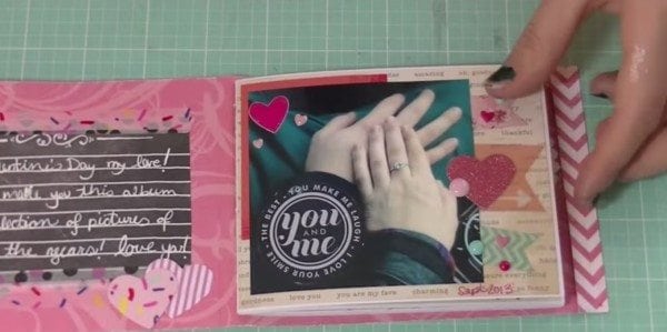 diy mini photo album