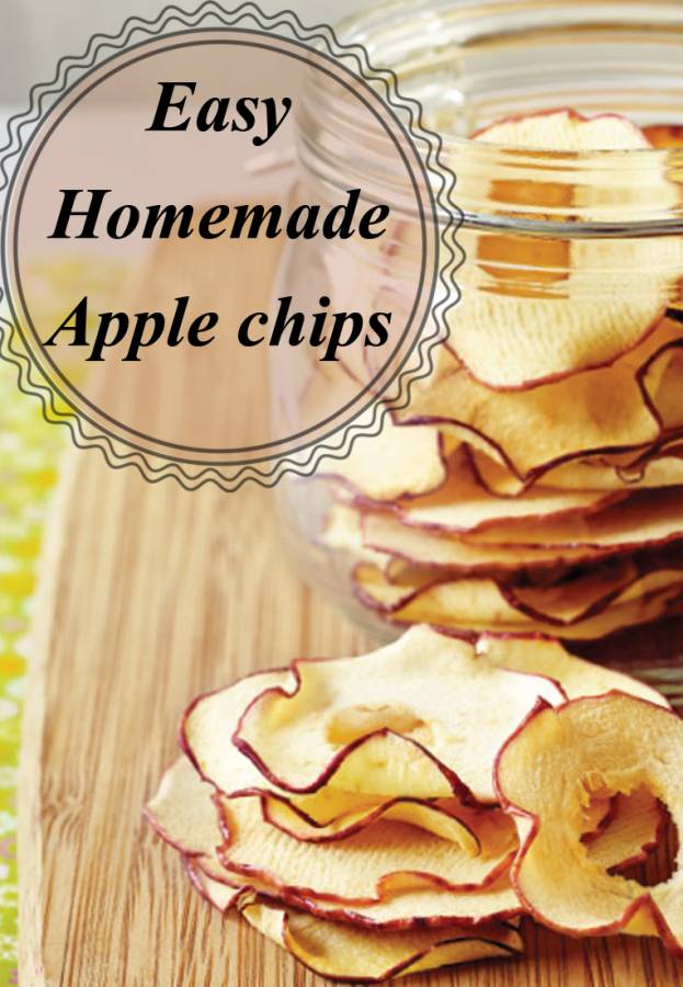 Have you checked the prices of those bags of dried apple chips? YIKES! It's cheap and easy to make your own, and you don't need a dehydrator. These easy homemade apple chips are perfect for a healthy after school snack.