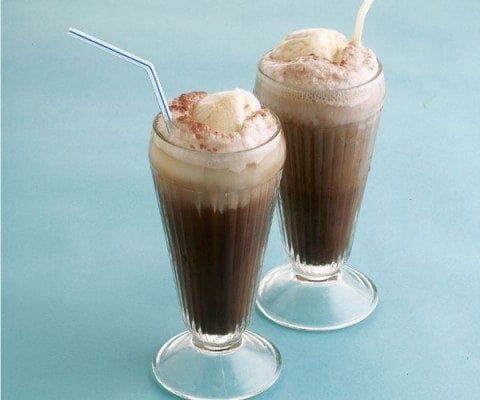 Ice cream floats