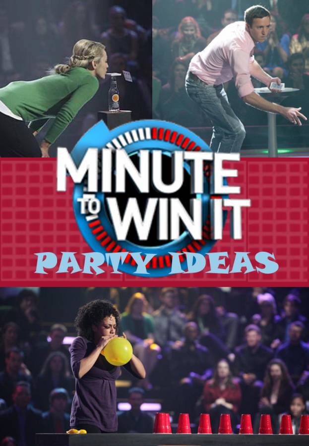 It might be time to host a Minute To Win It Party!