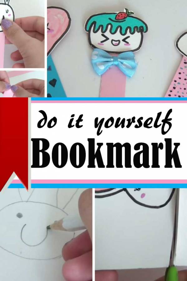 For book lovers, this is the perfect DIY! Create these adorable bookmarks made from basic materials and a bit of creativity.