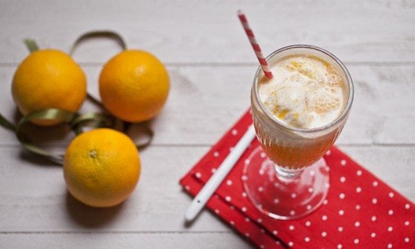 orange vanilla float