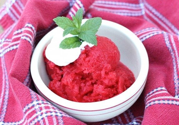 strawberry-sorbet