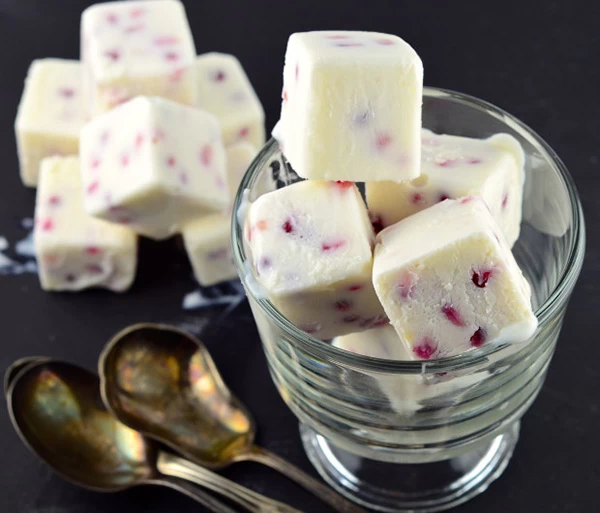 yogurt ice cubes