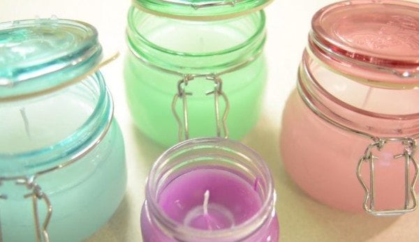 diy citronella candles