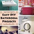 If you’re on a tight budget, then you may be appalled to learn that a bathroom renovation can easily cost you $7,000 or more. Luckily for penny pinchers everywhere, there are easy DIY bathroom projects you can do to save money and enjoy a new bathroom.