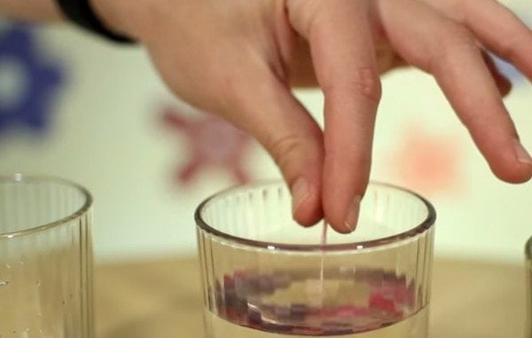 diy water candle