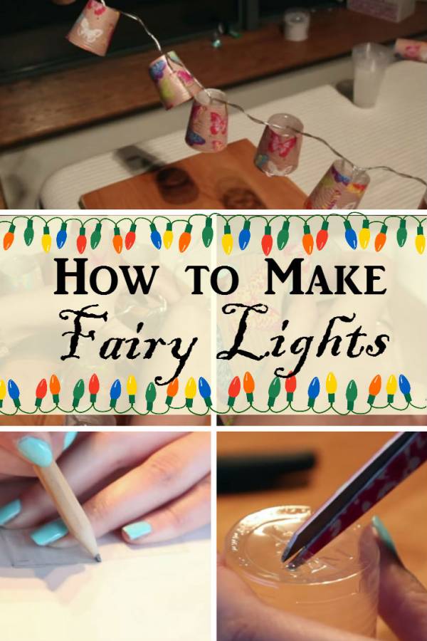 Bring happiness to your room with these DIY fairy lights. Simply adds a festive mood to your living space.