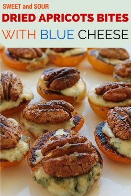 Savory and easy-to-make Dried Apricots Bites with Blue Cheese that goes well with any diet. It is also a tasty snack kids can enjoy or serve it as an appetizer for family gatherings. Moreover, it only takes a few minutes to make.
